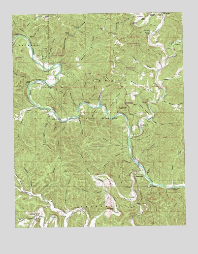 Round Spring, MO USGS Topographic Map