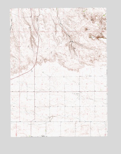 Round Top, WY USGS Topographic Map