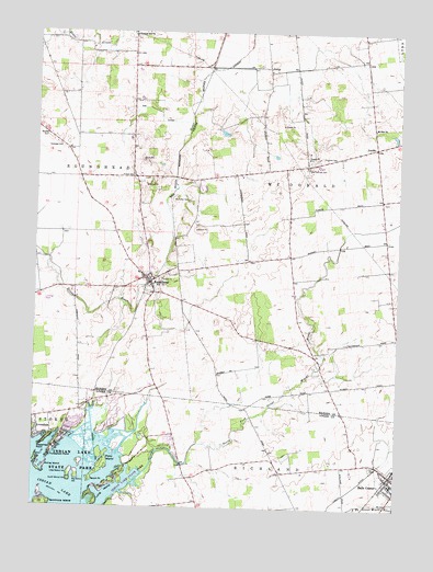 Roundhead, OH USGS Topographic Map