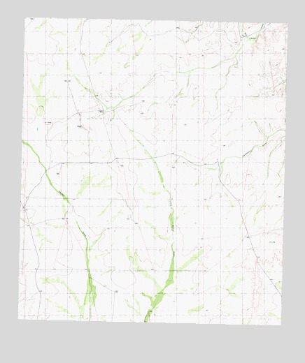 Roundhill Ranch, TX USGS Topographic Map