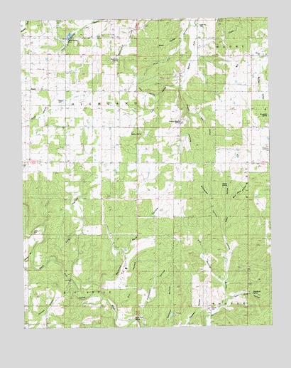Rover, MO USGS Topographic Map