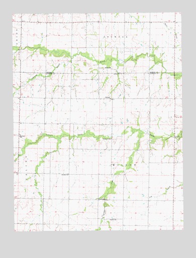 Rowena, MO USGS Topographic Map