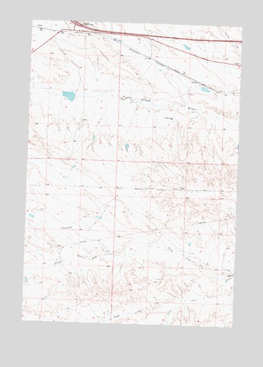 Rowley, MT USGS Topographic Map