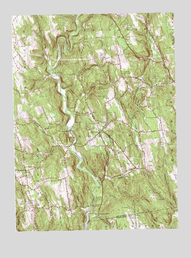Roxbury, CT USGS Topographic Map