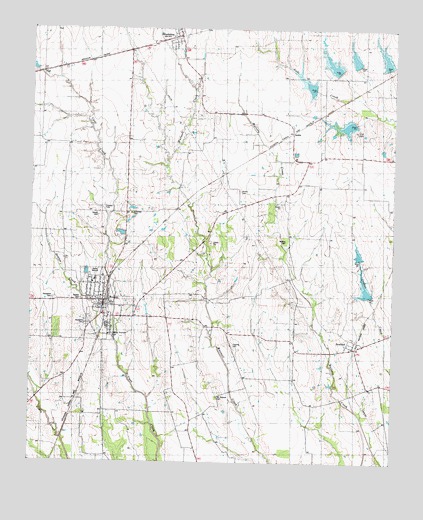Roxton, TX USGS Topographic Map