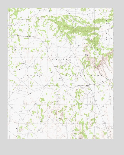 Big Whisker Well, AZ USGS Topographic Map