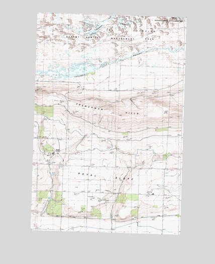 Royal Camp, WA USGS Topographic Map
