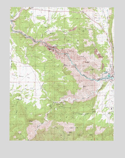 Royal Gorge, CO USGS Topographic Map