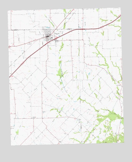 Royse City, TX USGS Topographic Map