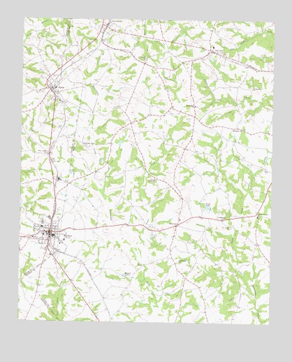 Royston, GA USGS Topographic Map