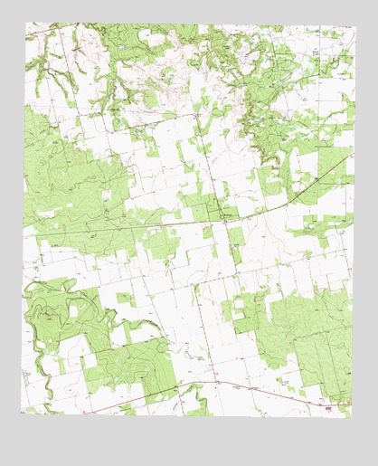 Royston, TX USGS Topographic Map