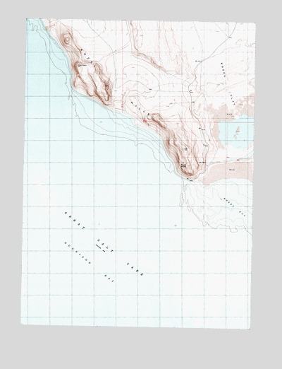 Rozel Point, UT USGS Topographic Map