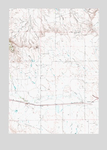 Rozet, WY USGS Topographic Map