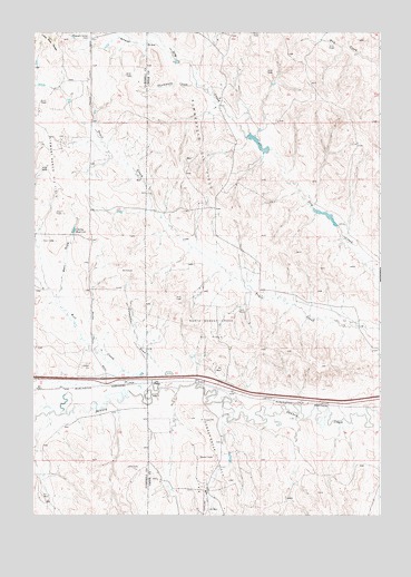 Rozet SE, WY USGS Topographic Map