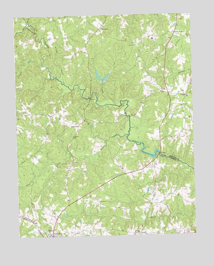 Rubermont, VA USGS Topographic Map