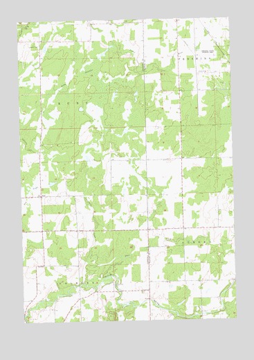 Ruby, WI USGS Topographic Map