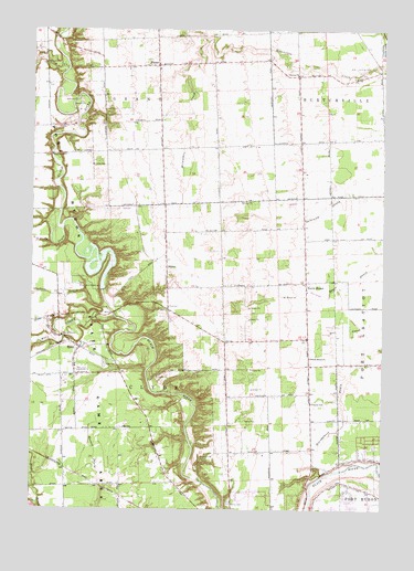 Ruby, MI USGS Topographic Map