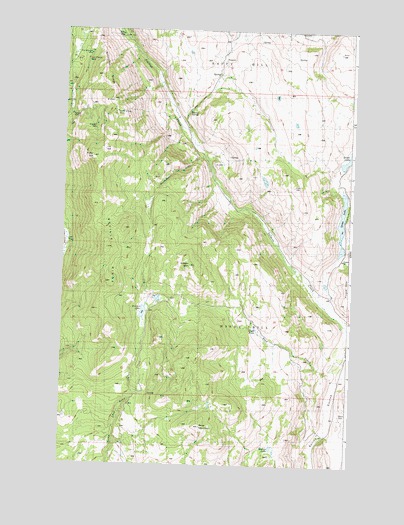 Ruby Hill, WA USGS Topographic Map