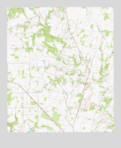 Rucker, TX USGS Topographic Map