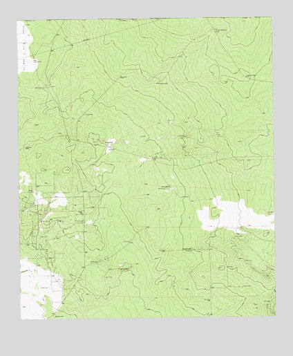 Rudd Draw NE, TX USGS Topographic Map