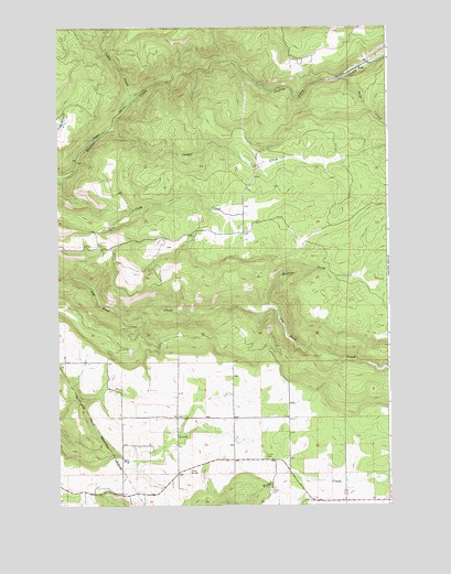 Rudo, ID USGS Topographic Map