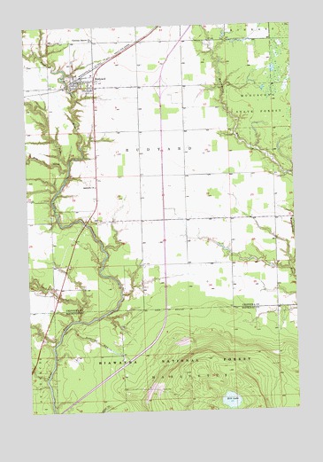 Rudyard, MI USGS Topographic Map