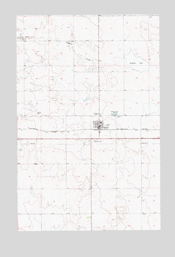 Rudyard, MT USGS Topographic Map