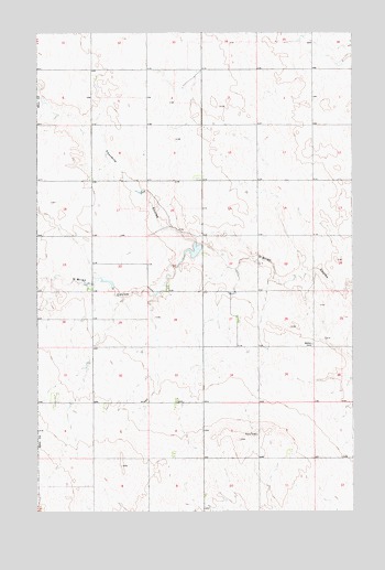 Rudyard NW, MT USGS Topographic Map