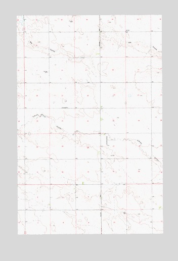 Rudyard NE, MT USGS Topographic Map