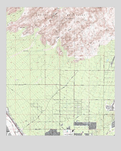 Ruelas Canyon, AZ USGS Topographic Map