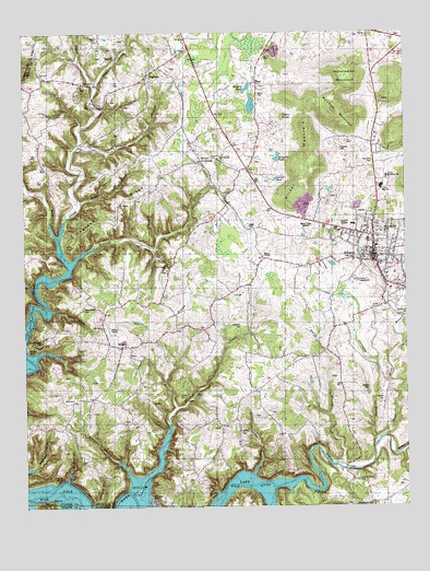 Albany, KY USGS Topographic Map