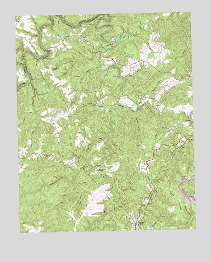 Rugby, TN USGS Topographic Map