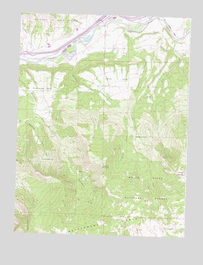 Rulison, CO USGS Topographic Map