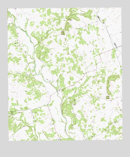 Rumley, TX USGS Topographic Map