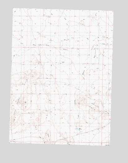 Runswick Wash, UT USGS Topographic Map