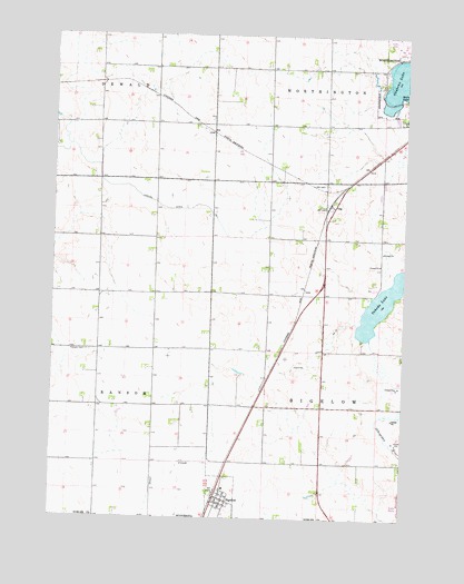 Bigelow, MN USGS Topographic Map