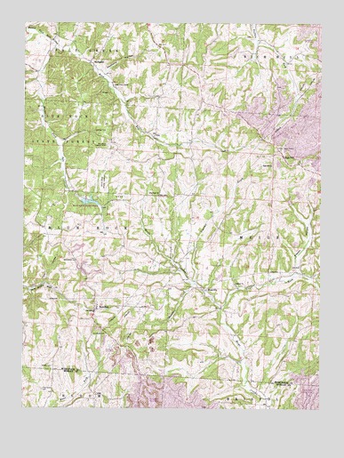 Ruraldale, OH USGS Topographic Map