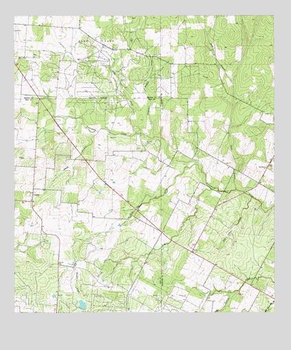 Bigfoot, TX USGS Topographic Map