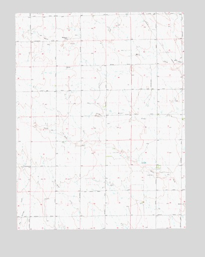 Rush NW, CO USGS Topographic Map