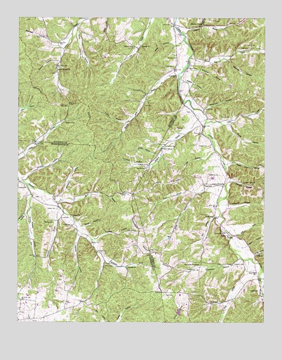 Ruskin, TN USGS Topographic Map