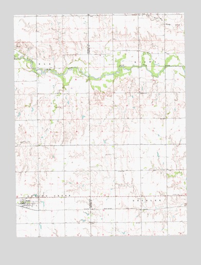 Ruskin, NE USGS Topographic Map