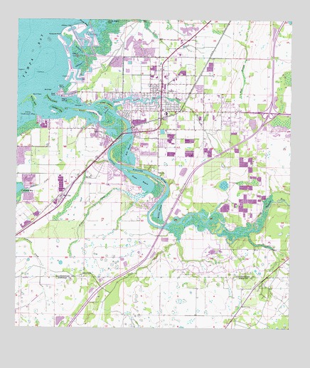 Ruskin, FL USGS Topographic Map