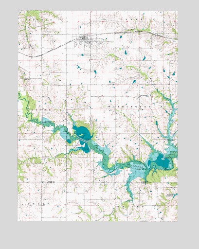 Russell, IA USGS Topographic Map
