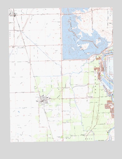 Biggs, CA USGS Topographic Map