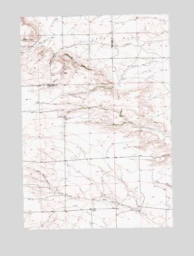 Russell Gulch, MT USGS Topographic Map