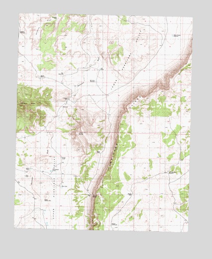Russell Spring, AZ USGS Topographic Map