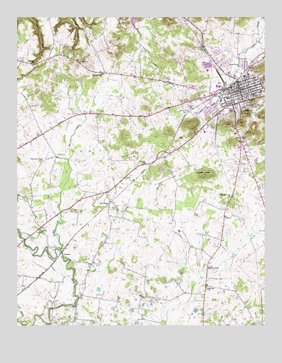 Russellville, KY USGS Topographic Map