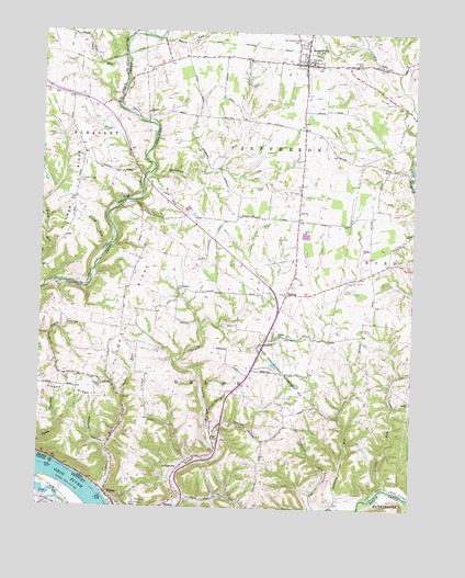 Russellville, OH USGS Topographic Map