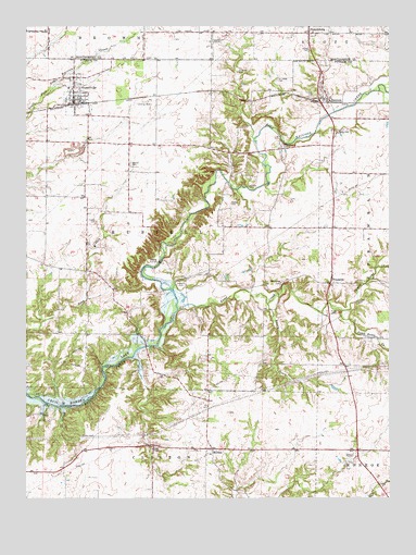 Russellville, IN USGS Topographic Map