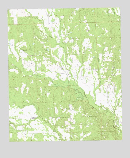 Rutherford, AL USGS Topographic Map